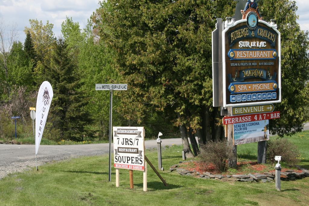 Auberge Et Chalets Sur Le Lac Lac-Mégantic Exterior foto